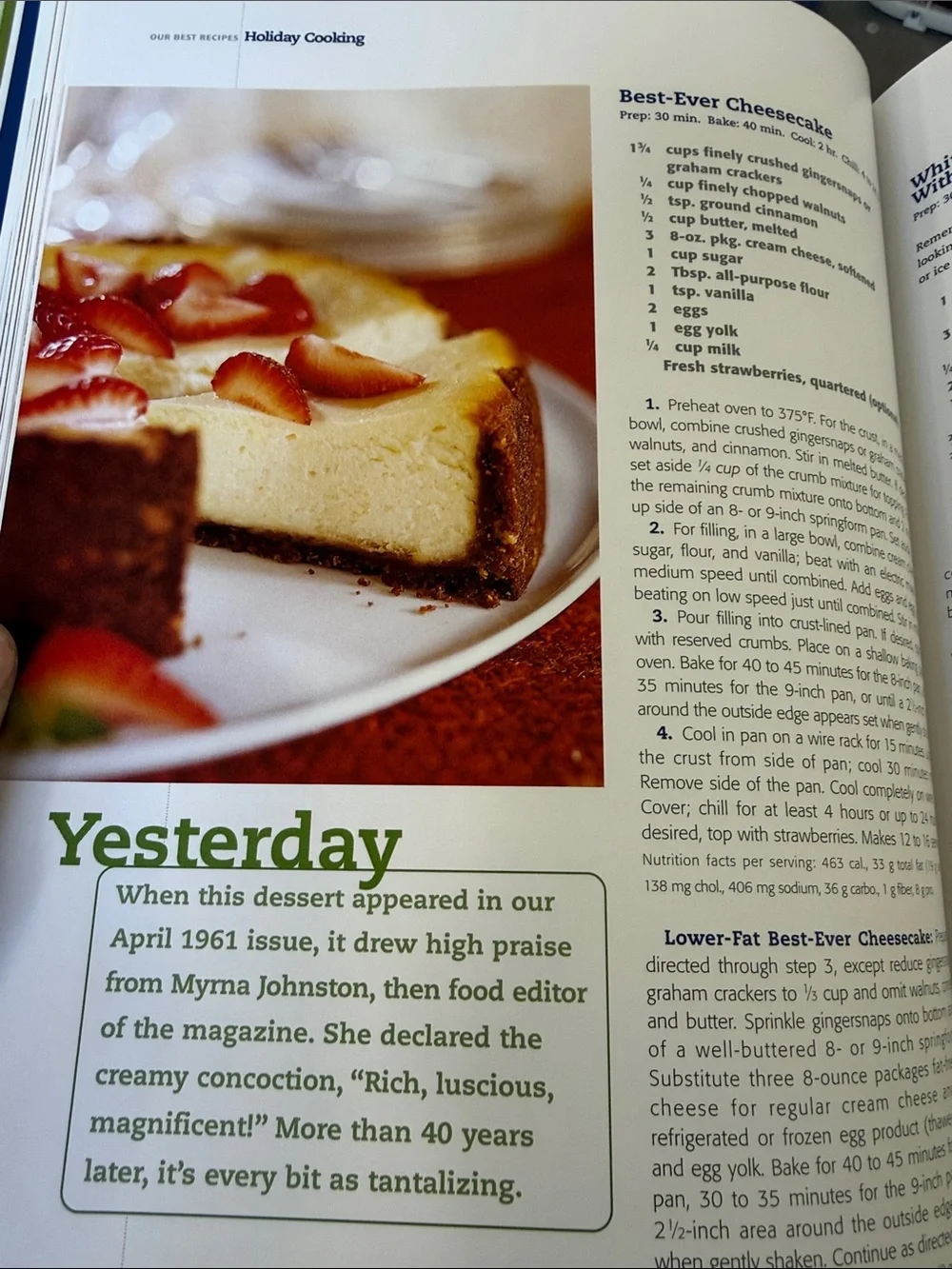 Better Homes and Gardens Our Best Recipes January 2003 New Condition